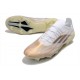 Adidas X Speedflow.1 Fg Blanco Negro Dorado Metalizado Jaspeado