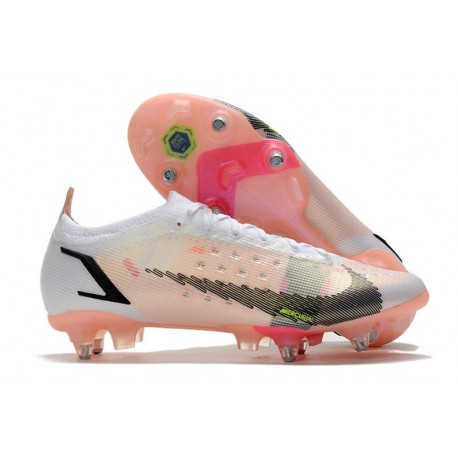 Nike Mercurial Vapor 14 Elite SG - Pro AC Blanco Negro Carmesí