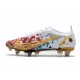 Nike Mercurial Vapor 14 Elite SG - Pro AC Blanco Rojo Oro