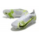 Nike Mercurial Vapor 14 Elite SG - Pro AC Blanco Negro Metálico Plateado