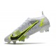 Nike Mercurial Vapor 14 Elite SG - Pro AC Blanco Negro Metálico Plateado