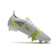Nike Mercurial Vapor 14 Elite SG - Pro AC Blanco Negro Metálico Plateado