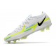 Nike Zapato Phantom GT II Elite FG Blanco Negro Azul