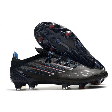 Botas fútbol Adidas X Speedflow.1 Fg Negro Blanco Rojo