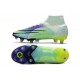 Nike Mercurial Superfly VIll Elite SG-PRO AC Dream Speed Barely Verde Volt Morado Eléctrico
