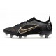 Nike Mercurial Vapor 14 Elite SG - Pro AC Negro Dorado Metalizado Plateado Metalizado