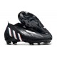 Zapatos de Fútbol adidas Predator Edge+ FG Negro Blanco Rojo