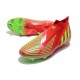 Zapatos de Fútbol adidas Predator Edge+ FG Rojo Verde