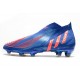 Zapatos de Fútbol adidas Predator Edge+ FG Hi Res Azul Turbo Hi Res Azul