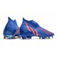 Zapatos de Fútbol adidas Predator Edge+ FG Hi Res Azul Turbo Hi Res Azul
