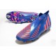 Zapatos de Fútbol adidas Predator Edge+ FG Hi Res Azul Turbo Hi Res Azul