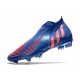 Zapatos de Fútbol adidas Predator Edge+ FG Hi Res Azul Turbo Hi Res Azul