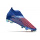 Zapatos de Fútbol adidas Predator Edge+ FG Hi Res Azul Turbo Hi Res Azul