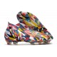 Zapatos de Fútbol adidas Predator Edge Geometric+ FG Bright Azul Team Amarillo Rojo Solar