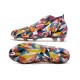 Zapatos de Fútbol adidas Predator Edge Geometric+ FG Bright Azul Team Amarillo Rojo Solar
