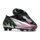 Zapatos de Fútbol adidas Predator Edge+ FG Plata Negro Rosa