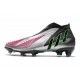 Zapatos de Fútbol adidas Predator Edge+ FG Plata Negro Rosa