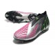 Zapatos de Fútbol adidas Predator Edge+ FG Plata Negro Rosa
