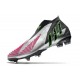 Zapatos de Fútbol adidas Predator Edge+ FG Plata Negro Rosa