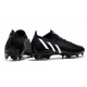 Bota adidas Predator Edge.1 Low FG Negro Blanco Rojo