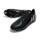 Bota adidas Predator Edge.1 Low FG Negro Blanco Rojo
