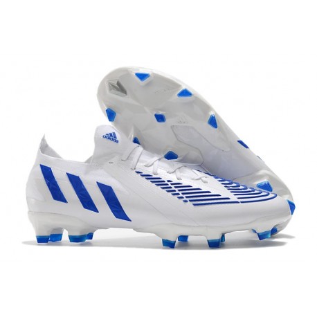 Bota adidas Predator Edge.1 Low FG Blanco Hi-res Azul