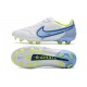 Botas Nike Tiempo Legend IX Elite FG Blanco Azul