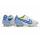 Botas Nike Tiempo Legend IX Elite FG Blanco Azul