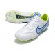 Botas Nike Tiempo Legend IX Elite FG Blanco Azul