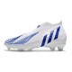 Zapatos de Fútbol adidas Predator Edge+ FG Blanco Hi Res Azul
