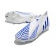 Zapatos de Fútbol adidas Predator Edge+ FG Blanco Hi Res Azul