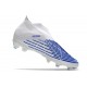 Zapatos de Fútbol adidas Predator Edge+ FG Blanco Hi Res Azul