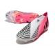 Zapatos de Fútbol adidas Predator Edge+ FG Solar Rosa Negro Blanco