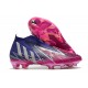 Zapatos adidas Predator Edge+ FG Team Collegiate Morado Plateado