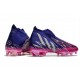 Zapatos adidas Predator Edge+ FG Team Collegiate Morado Plateado