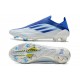 adidas X Speedflow+ FG Botas Blanco Legacy Indigo Sky Rush