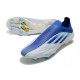 adidas X Speedflow+ FG Botas Blanco Legacy Indigo Sky Rush