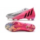 Botas adidas Predator Edge.1 FG LZ Solar Rosa Negro Blanco