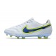Botas Nike Tiempo Legend IX Elite FG Blanco Azul