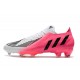 Bota adidas Predator Edge.1 Low FG LZ+ Solar Rosa Negro Blanco
