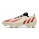 Bota adidas Predator Edge.1 Low FG Off Blanco Rojo Dorado Metálico