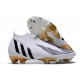 Zapatos de Fútbol adidas Predator Edge+ FG Blanco Negro Oro