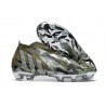 Zapatos de Fútbol adidas Predator Edge+ FG Crystal Focus Oliva Plateado Metálico Magic Lima