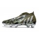 adidas Predator Edge+ FG Crystal Focus Oliva Plateado Metálico Magic Lima