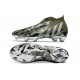 adidas Predator Edge+ FG Crystal Focus Oliva Plateado Metálico Magic Lima