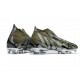 adidas Predator Edge+ FG Crystal Focus Oliva Plateado Metálico Magic Lima