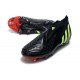 Zapatos de Fútbol adidas Predator Edge+ FG Negro Verde