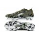 Botas adidas Predator Edge.1 FG Crystal Focus Oliva Plateado Metálico Magic Lima