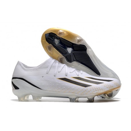 adidas Botas Futbol X Speedportal.1 FG Blanco Negro Oro