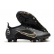 Nike Mercurial Vapor 14 Elite AG PRO Negro Dorado Plateado Metalizado
